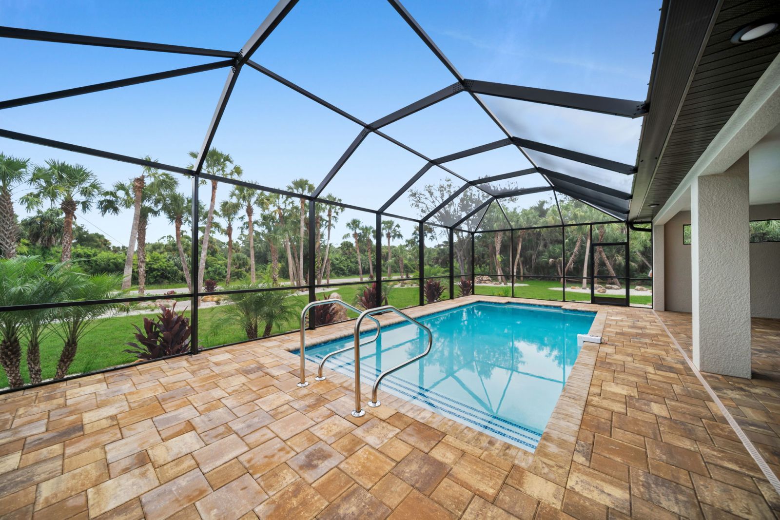 Custom Pool Home with Screened Lanai